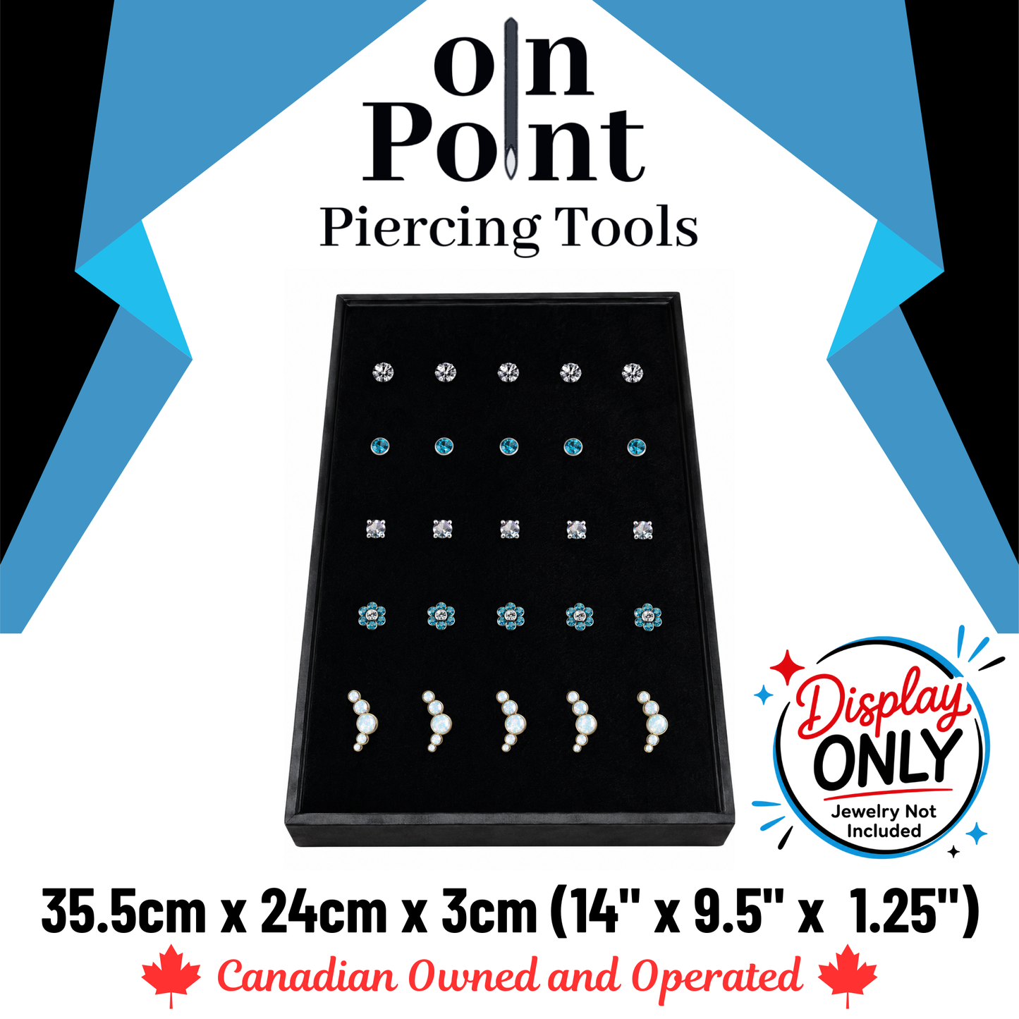 Lovisa - Foam Board Display with Jewelry Tops
