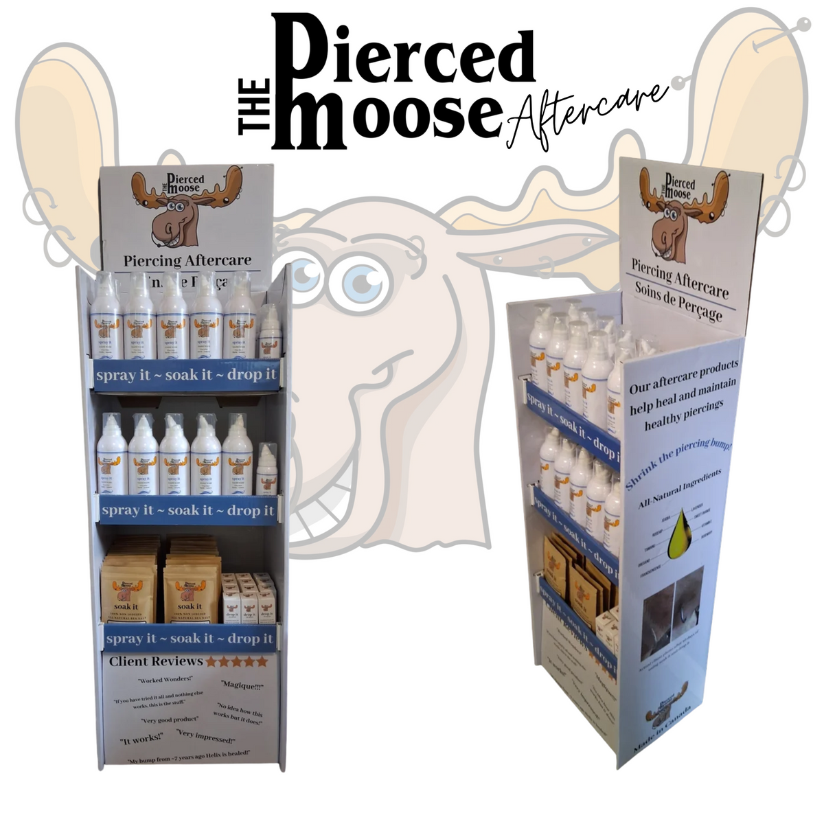 Pierced Moose Aftercare Launch Pack
