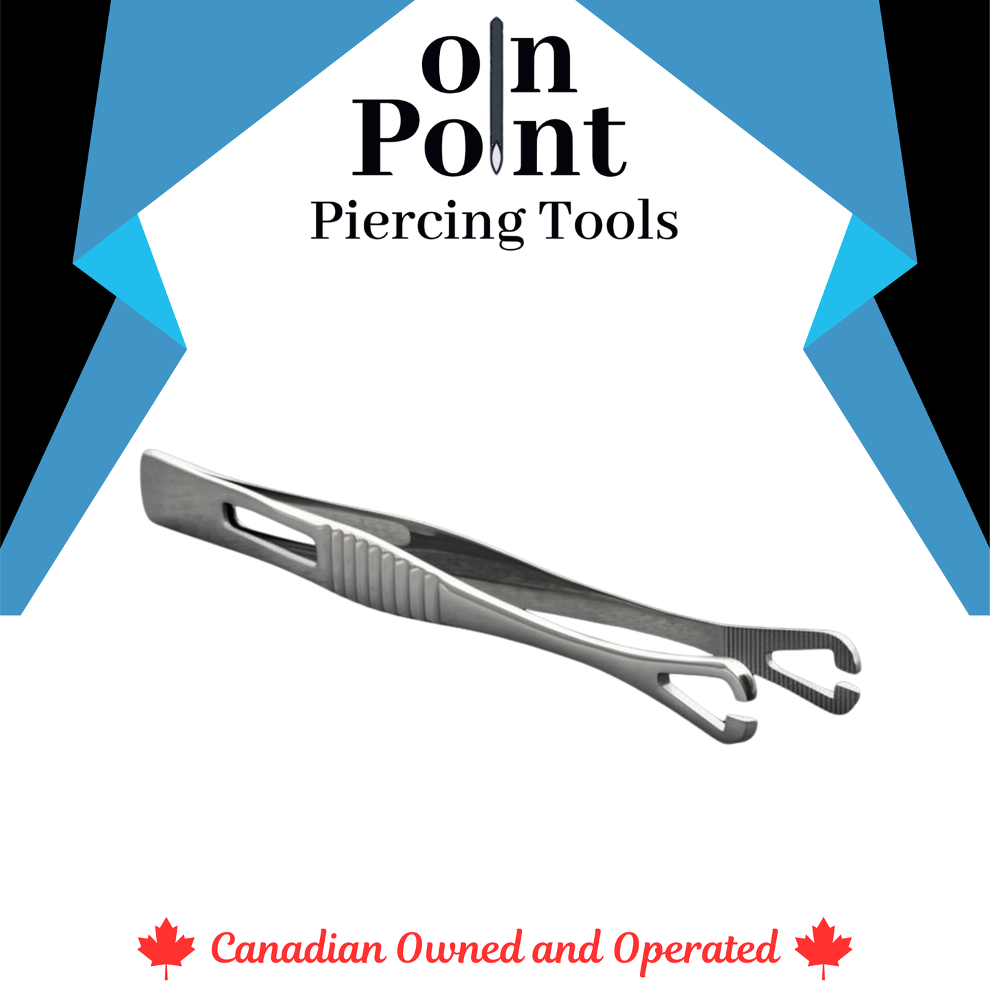 DP-Mini Pennington Slotted Tweezers with No Lock