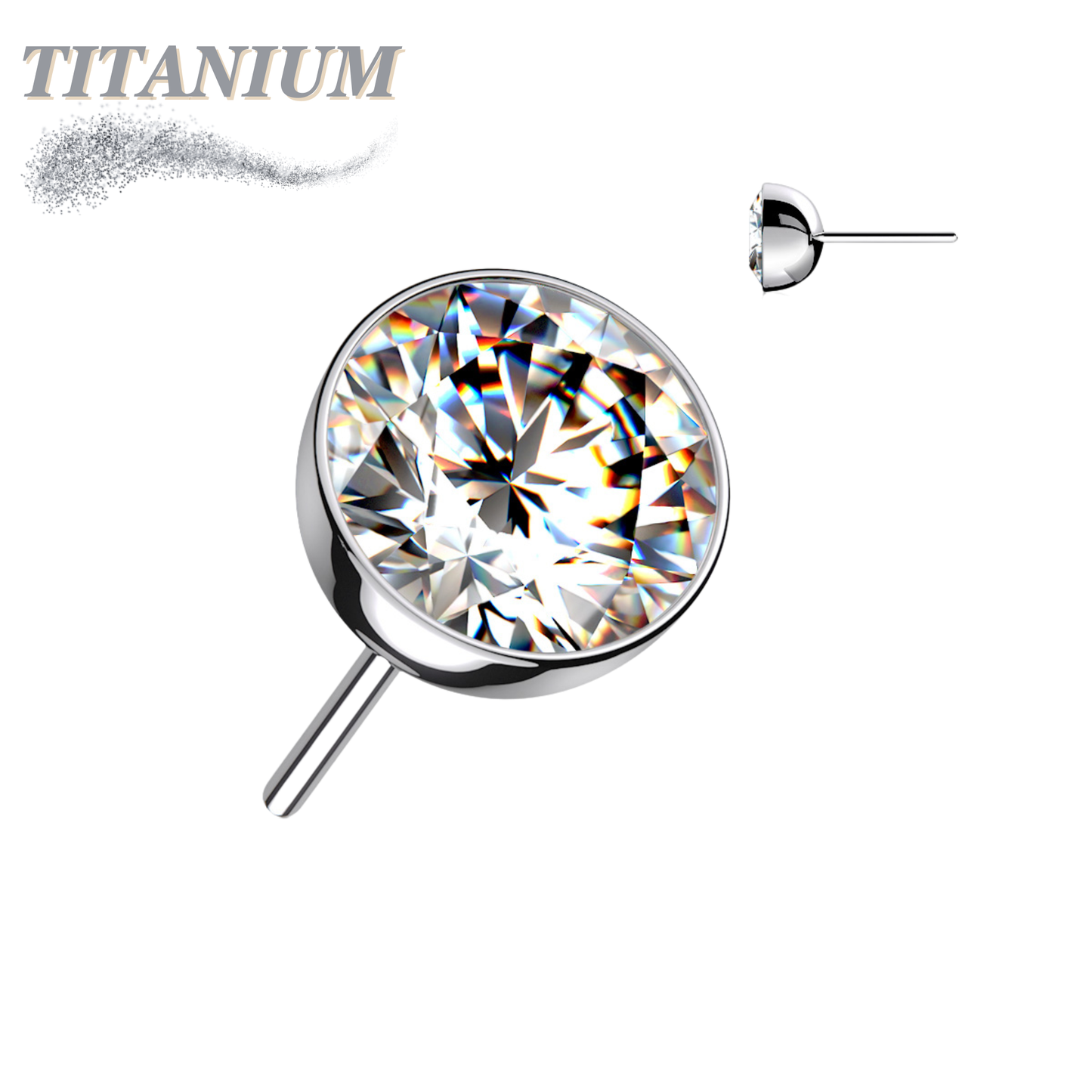 PNC NP TI 3MM BEZEL CZ