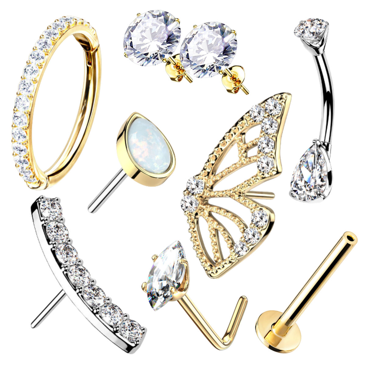 14K Solid Gold