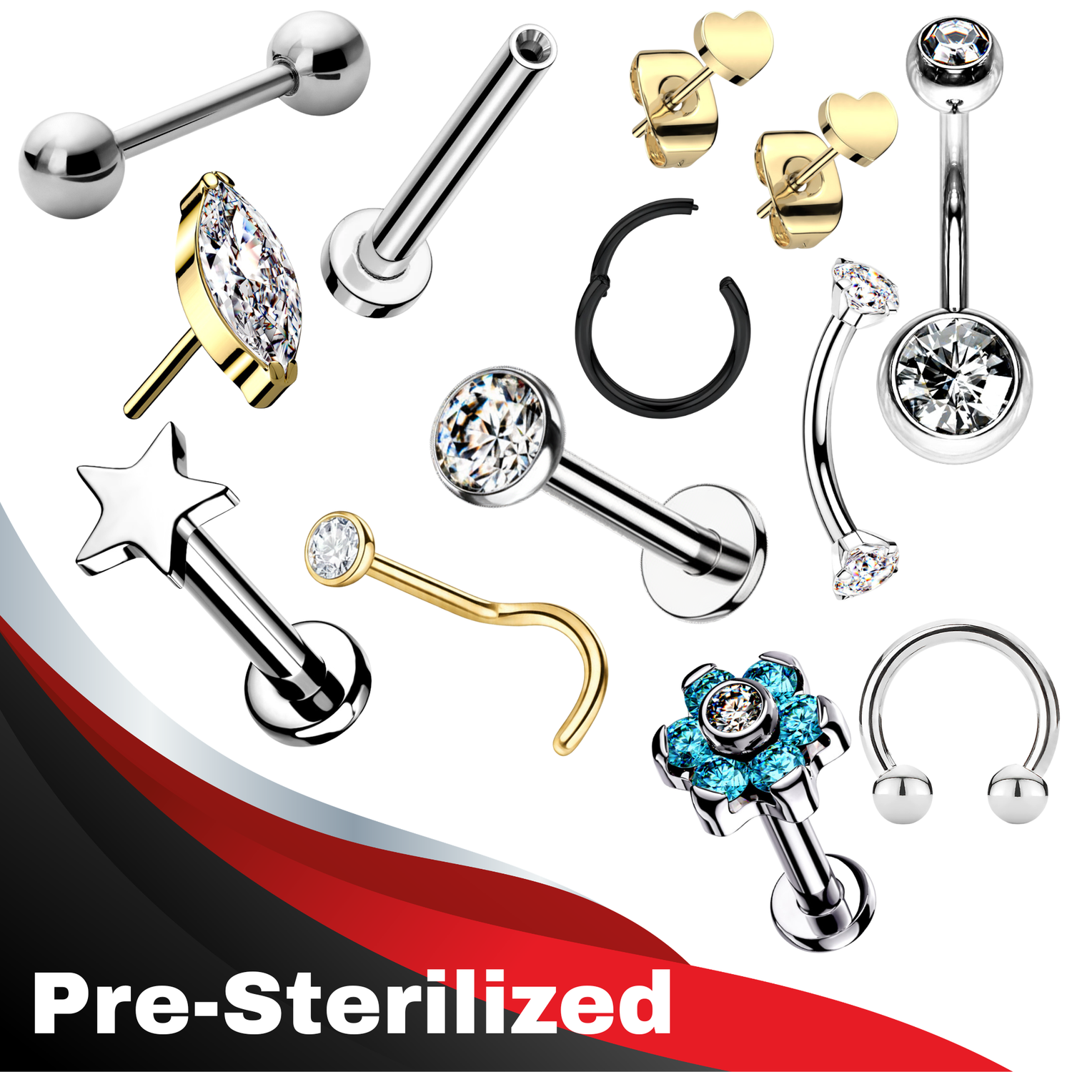All Pre-Sterilized Jewelry