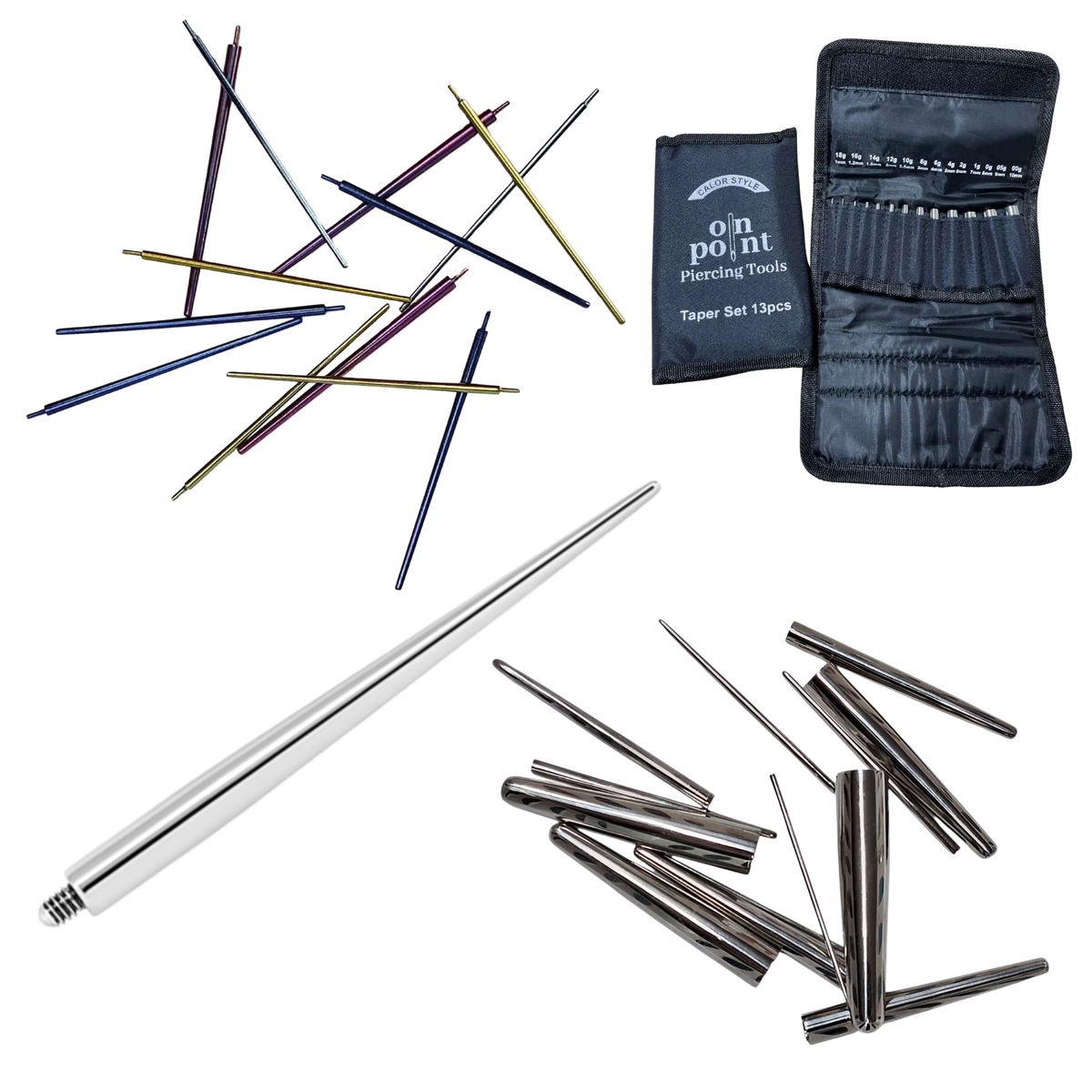 Tapers for Jewelry Insertion