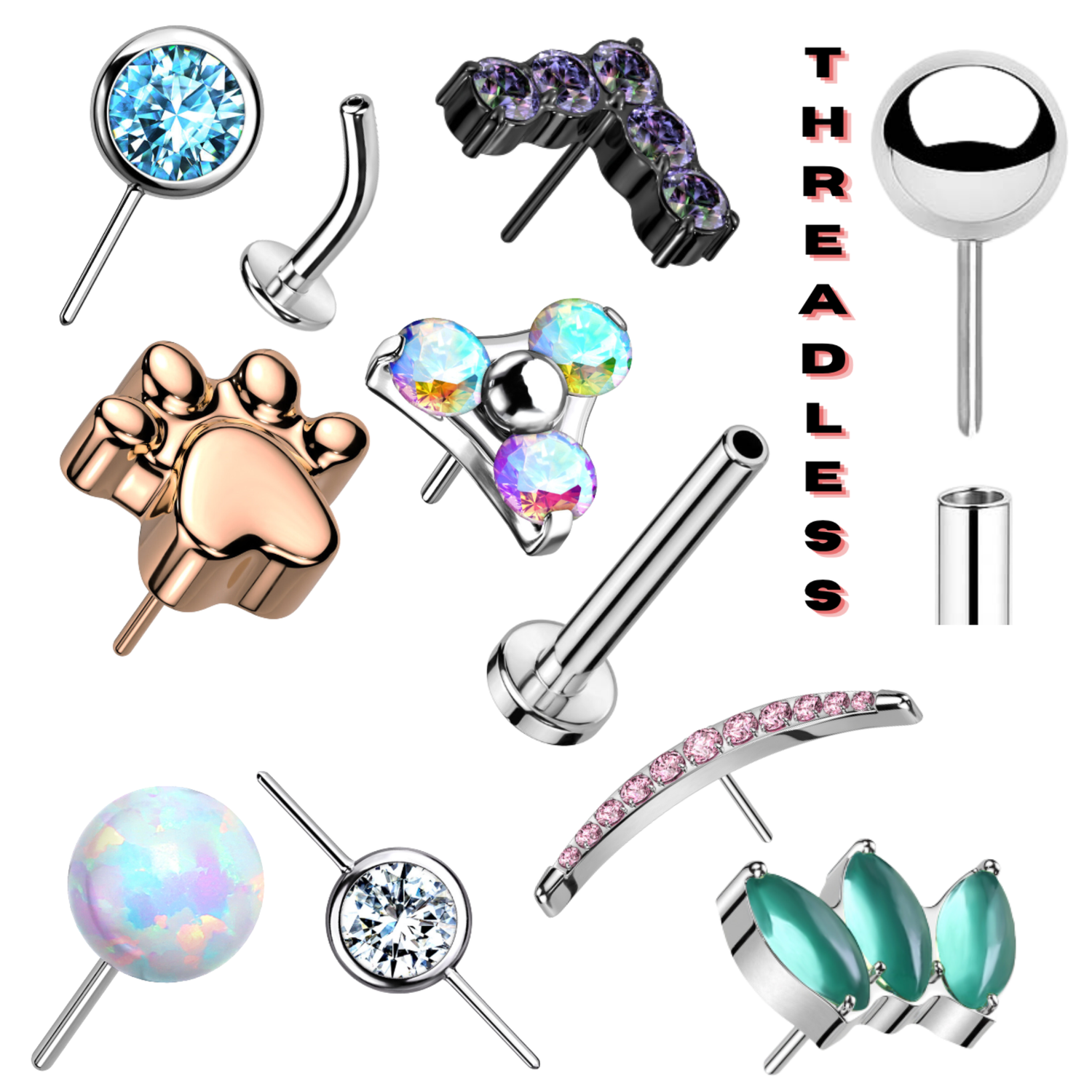 ALL Threadless Jewelry