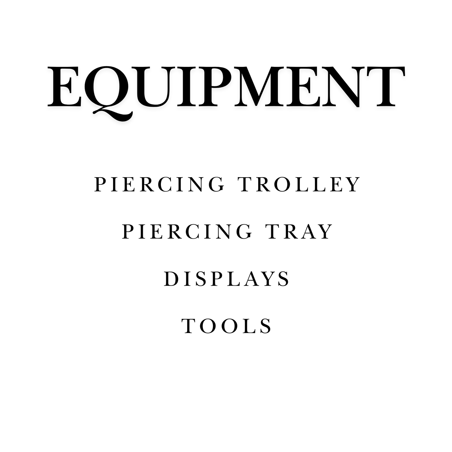 Lovisa Equipment