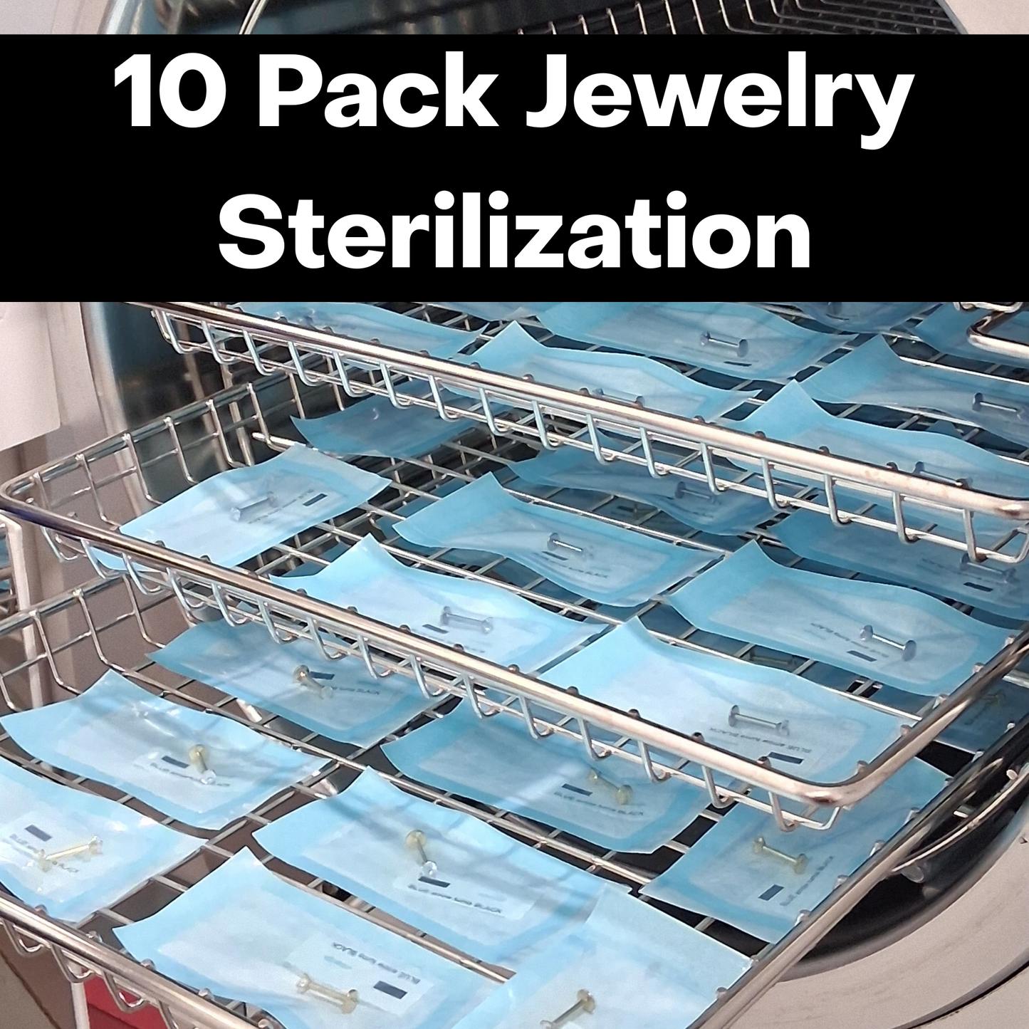 10 Pack Jewelry Sterilization Service