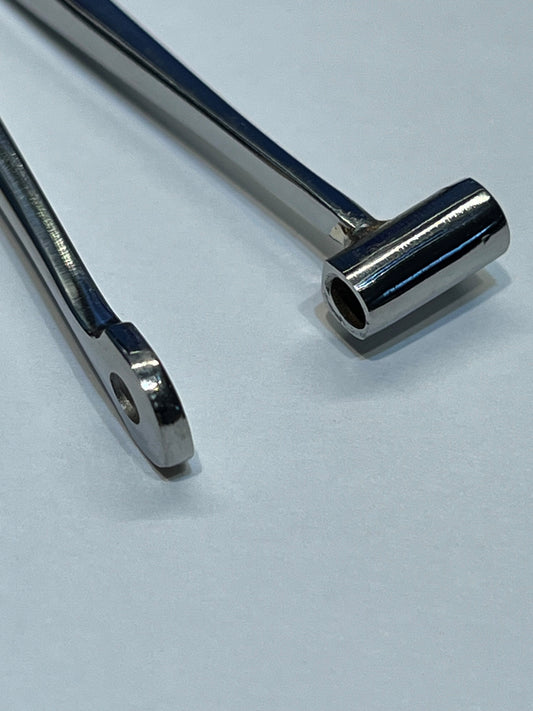 Bucket End Tragus Style Forceps with Lock
