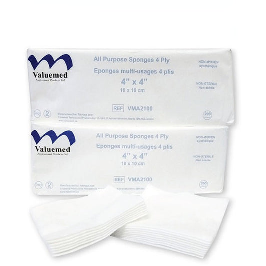 Gauze 4x4 4ply Non Sterile - 200 pack