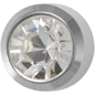 Pre-Sterilized Surgical Steel Earrings w/ Bezel Set CZ Birthstone (12Pk-$2.03/pr)