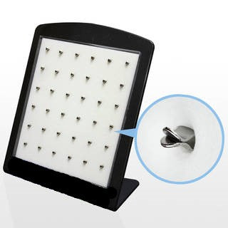 Display with 36 Horizontal clips