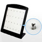 Display with 24 vertical clips