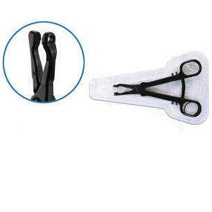 Pre-sterilized Disposable Small Round Septum/Universal Piercing Clamp (CLEARANCE)