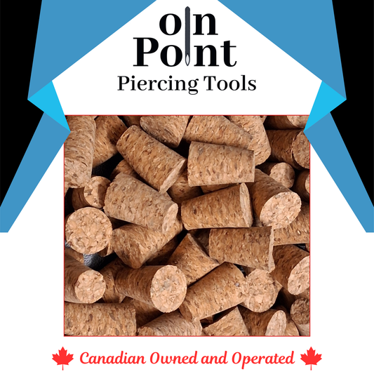 On Point Small Piercing Corks 100 Pack