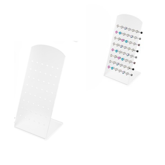 Display for Labrets with 48 Holes (empty)