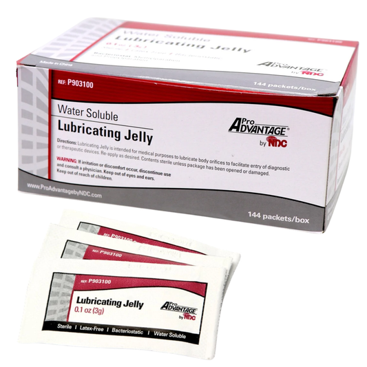 Sterile Lubricating Jelly Packets