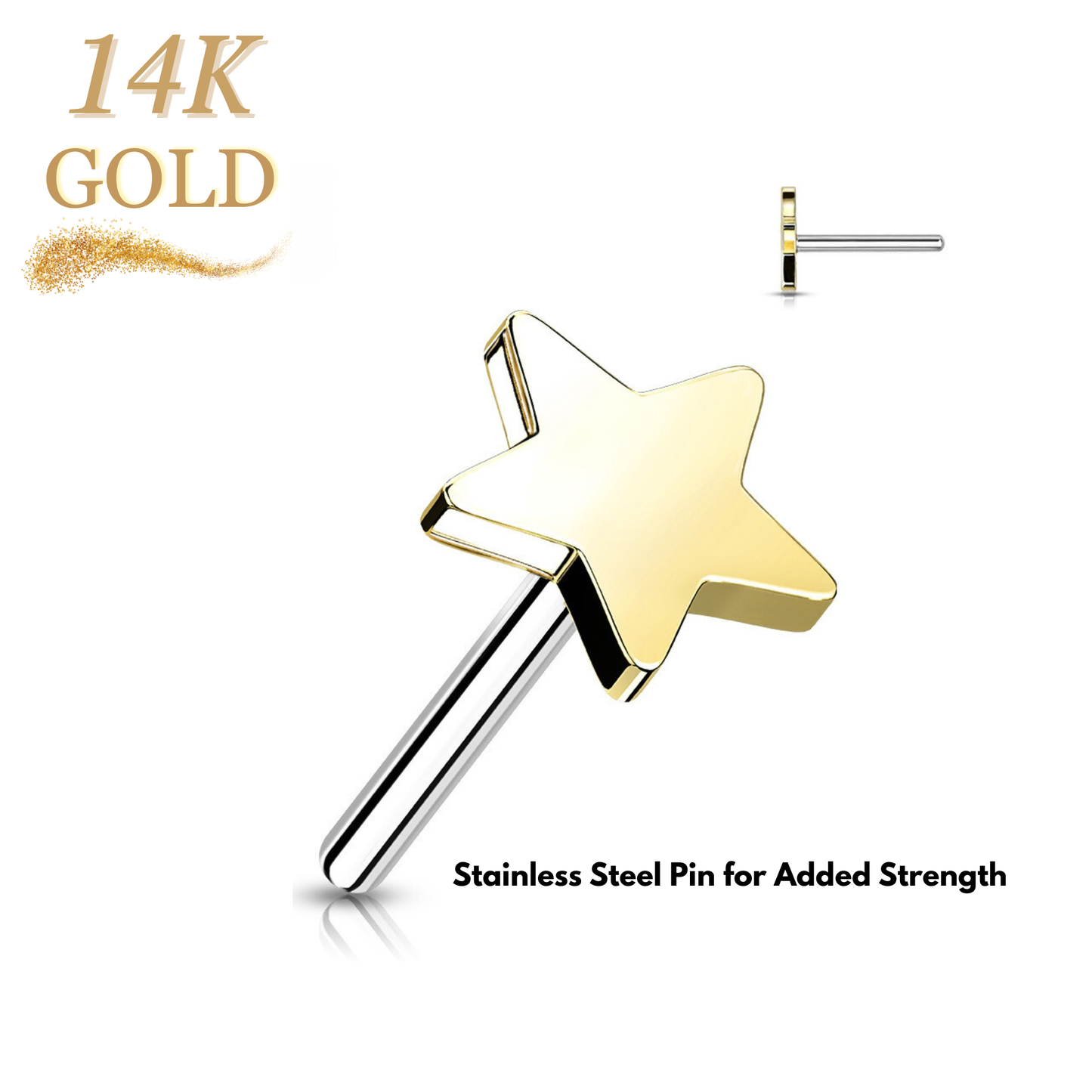 PNCP NP 14KT GOLD STAR