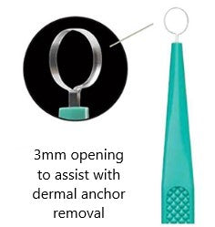 Pre-sterilized Disposable Curette (skin tool for removing anchors)
