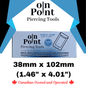 On Point Self-Sealing Small Autoclave Pouches for Jewelry - 200 PK