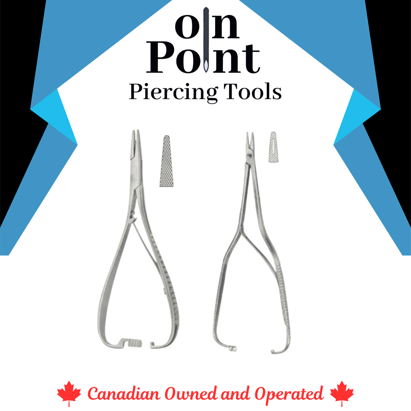 DP-Needle and Jewelry Holding Mathieu Pliers