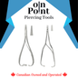 DP-Needle and Jewelry Holding Mathieu Pliers