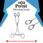 DP-Collins Tongue Forceps with Lock
