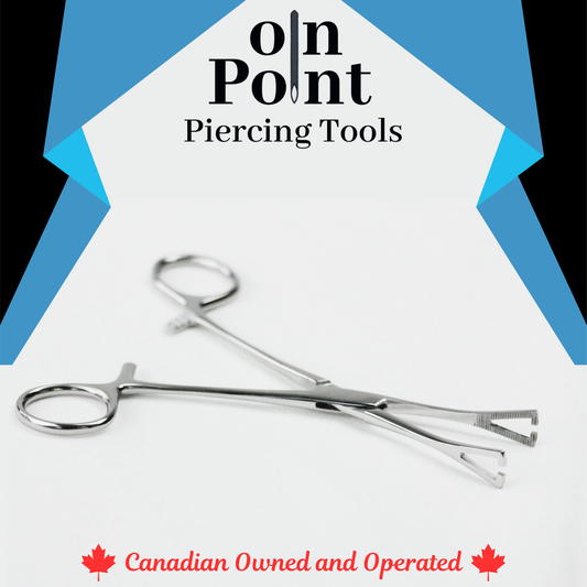 Pennington Sponge Slotted Forceps with Lock
