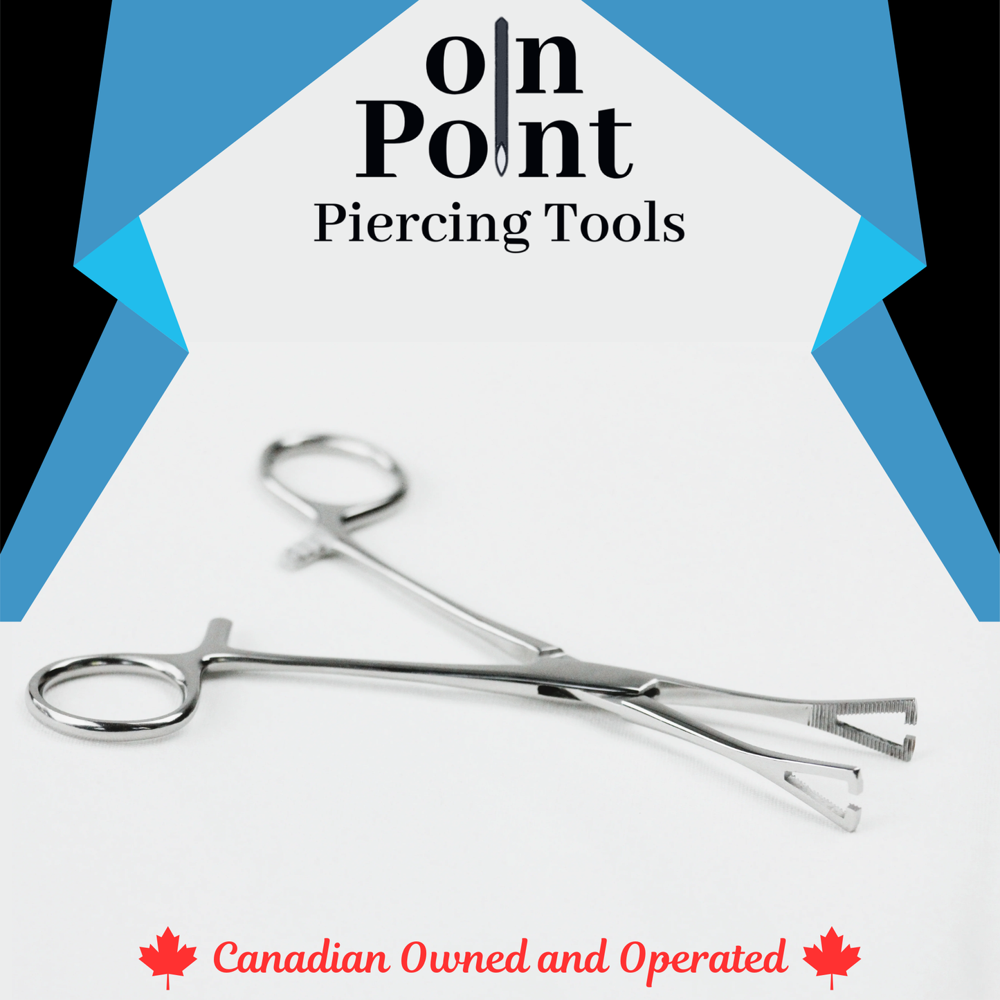 DP-Pennington Sponge Slotted Forceps with Lock