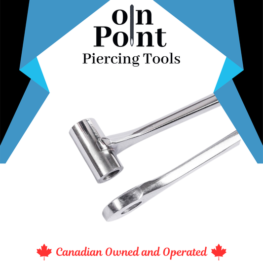 Bucket End Tragus Style Forceps with Lock