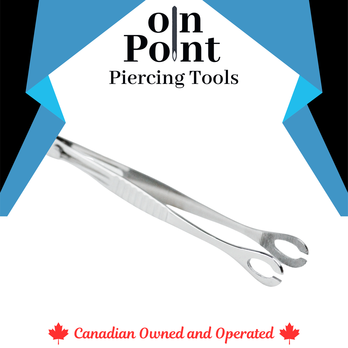 DP-Forester Sponge Slotted Tweezers with Lock