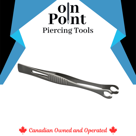 Mini Forester Slotted Tweezers with No Lock