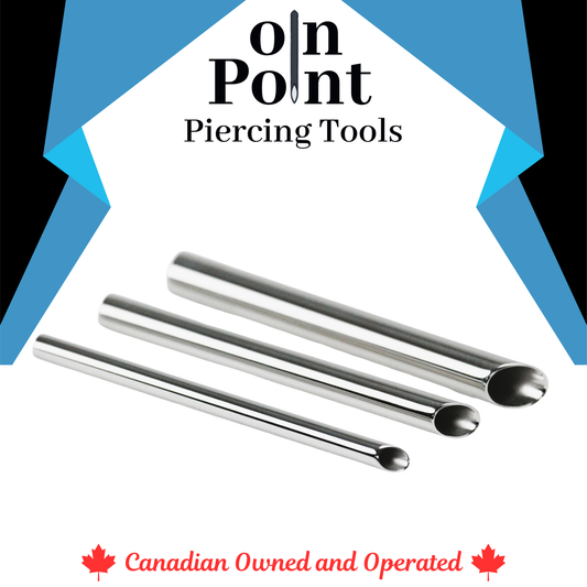 Stainless Steel Straight Receiving Tubes - Pick Size