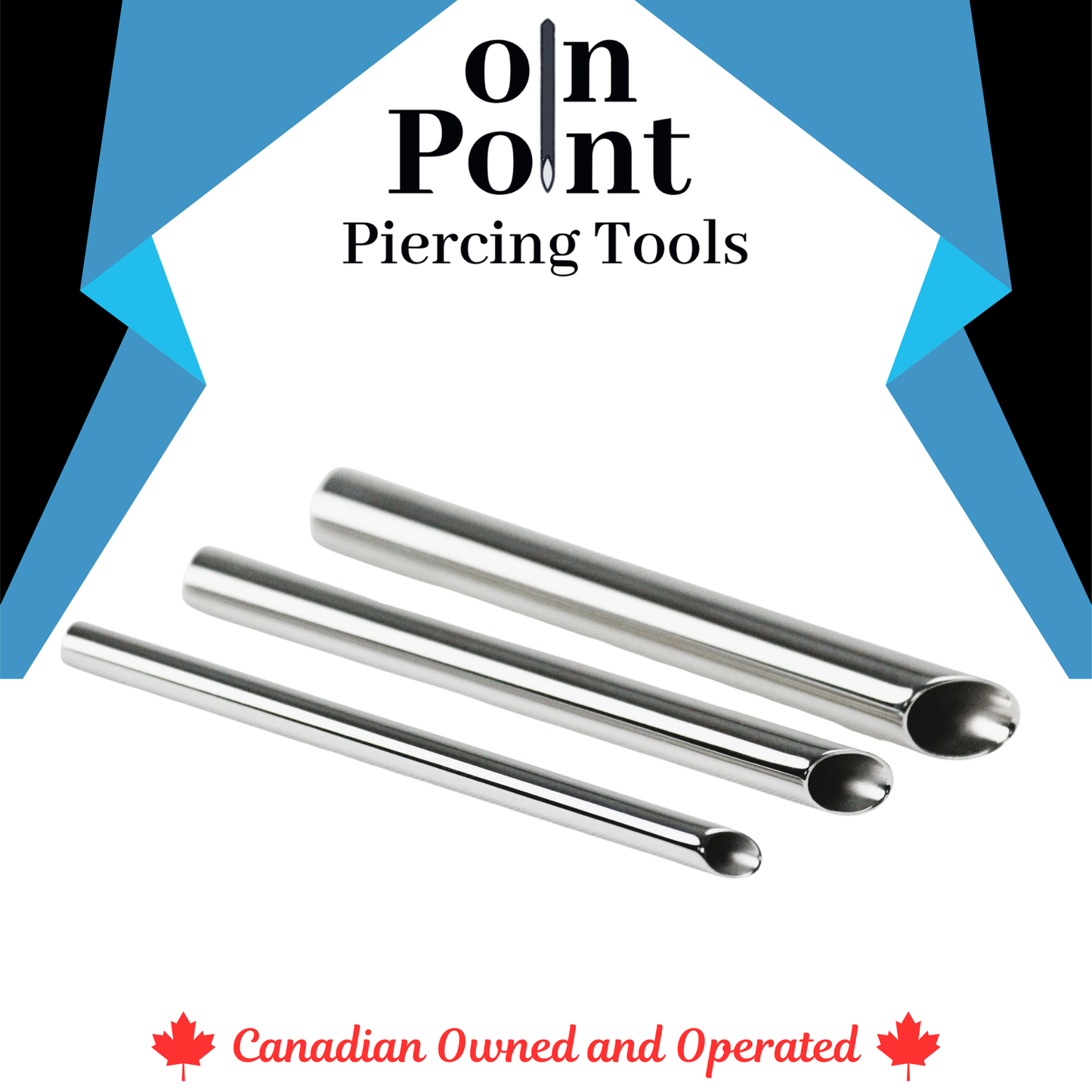 DP-Stainless Steel Straight Receiving Tubes - Pick Size