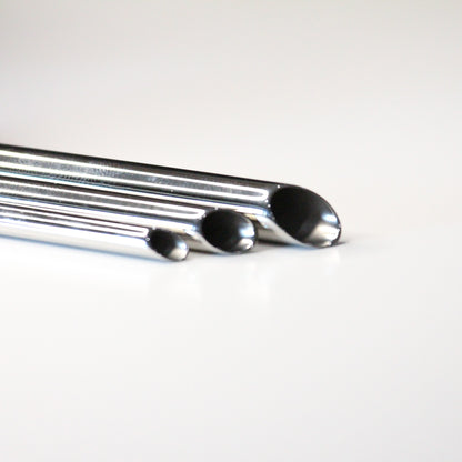 DP-Stainless Steel Straight Receiving Tubes - Pick Size