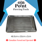 DP-Stainless Steel Piercing Tray