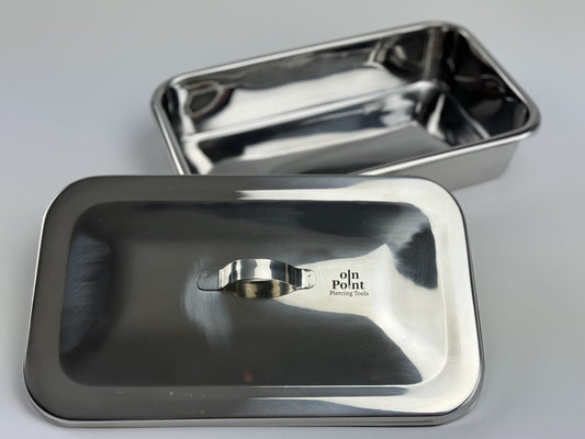 Stainless Steel Instrument Bins WITH Cover