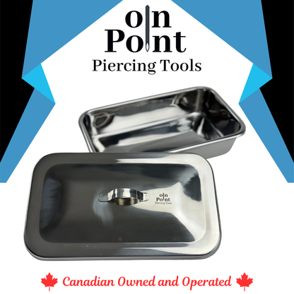 Stainless Steel Instrument Bins WITH Cover