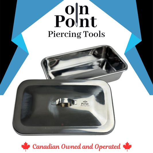 Stainless Steel Instrument Bins WITH Cover