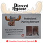 Pierced Moose Aftercare Posters