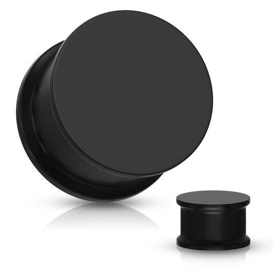 Silicone Double Flared Solid Plug