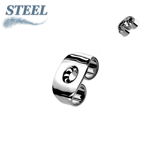 Surgical Steel Butterfly Earring Backings (Pair)