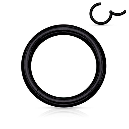 Surgical Steel Hinged Rings  20G & 18G - Coloured