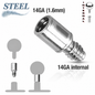 Surgical Steel Extender for Internal Jewelry