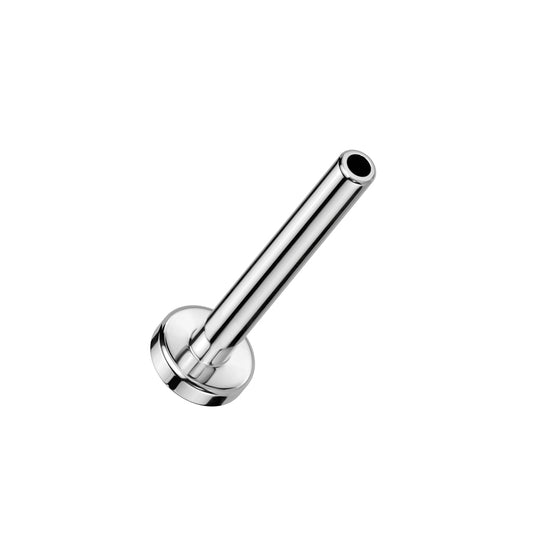 Surgical Steel Threadless Flat Back Labret Post Only - 3mm Base