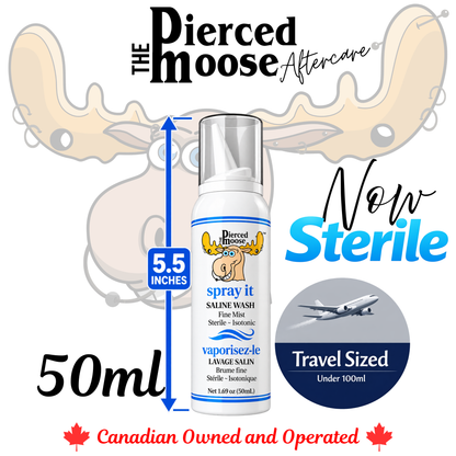 Spray it - Sterile Saline Wash - 2 sizes