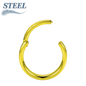 Surgical Steel Hinged Rings 16G - Coloured