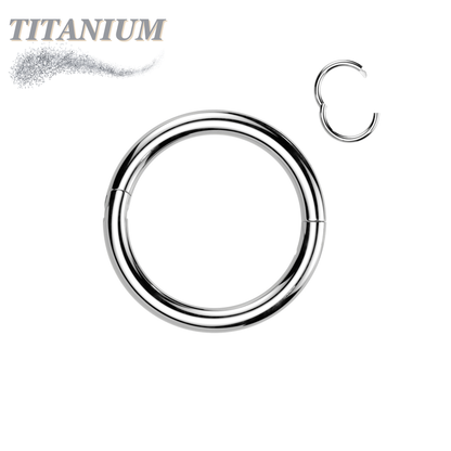 Titanium Hinged Rings w/ Halfway Breakpoint