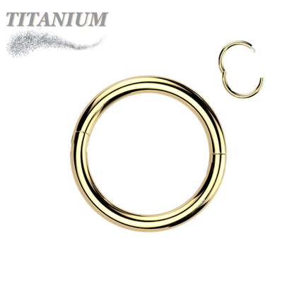 Titanium Hinged Rings w/ Halfway Breakpoint