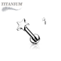 Titanium Internally Threaded Star Top Labret