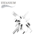 Titanium Threadless Spider (Top Only)