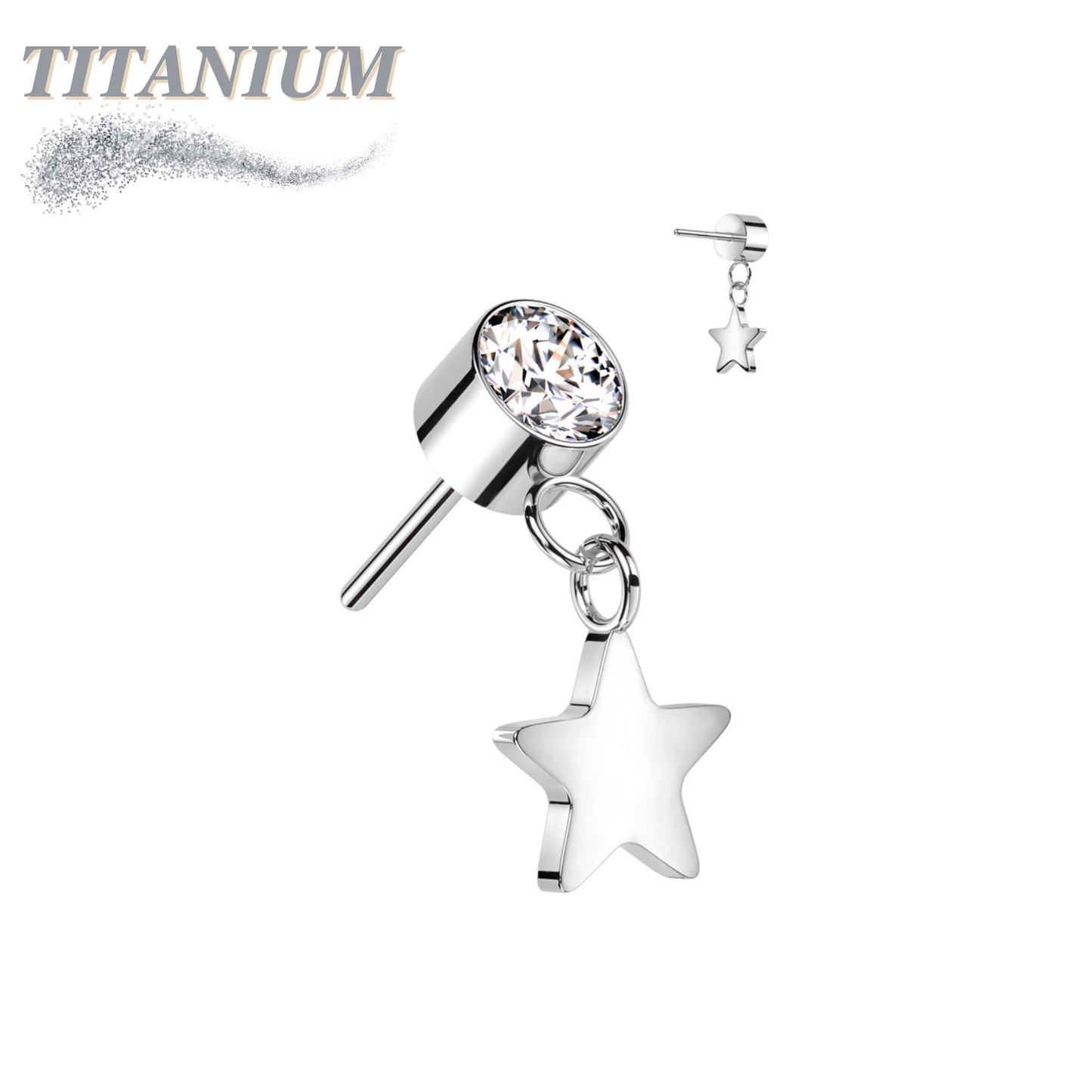 PNC NP TI CZ STAR DROP